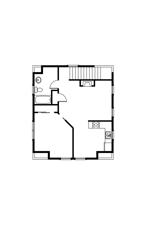 Zephyr Second Floor - Floor Plan Reverse