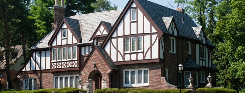 half timbered tudor house